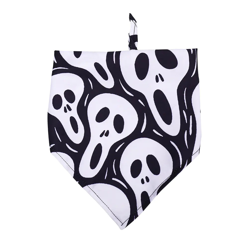 Halloween Dog Slobber Scarf for Pets