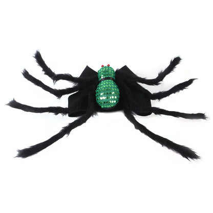 Pet Sequined Spider Halloween Costume for Cats & Dogs
