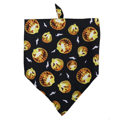 Halloween Dog Slobber Scarf for Pets