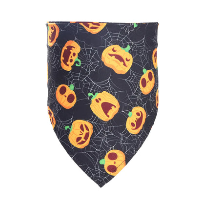 New Halloween Dog Triangle Scarf for Pets