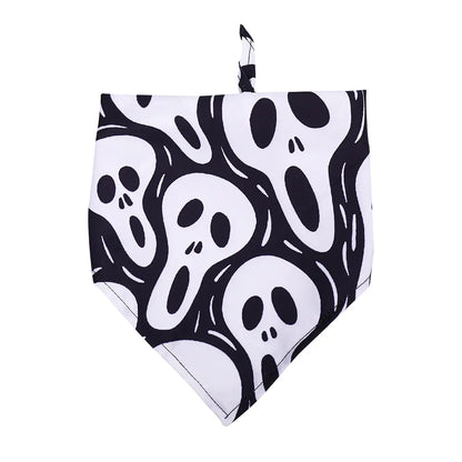 Halloween Dog Slobber Scarf for Pets
